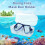Diving Face Mask Case Scuba Box Goggle 9