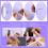 49 Pcs Hand Bookbinding Tools Kits for Beginners 5