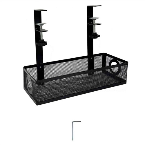 Under Desk Cable Management Box Wire Clamp 2