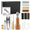 Sewing Awl Kit,Straight Bent Needles Rolls Waxed Threads Screwdriver 3