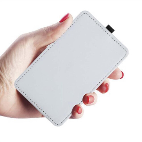 10Pcs Dye Sublimation Rectangle Portable Card Holder Work 2