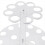 Double Layers 24 Holes Ice Cream Cones Stand Baking Cupcake Display 4