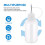 20 Pcs Tip Applicator Bottle, Empty Glue Bottle 30Ml 5