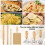 7 Pcs Pasta Making Tool, Wood Gnocchi Board with Ravioli Stamp 5