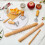 7 Pcs Pasta Making Tool, Wood Gnocchi Board with Ravioli Stamp 6