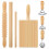 7 Pcs Pasta Making Tool, Wood Gnocchi Board with Ravioli Stamp 2