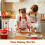 7 Pcs Pasta Making Tool, Wood Gnocchi Board with Ravioli Stamp 7
