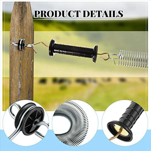 4 Pieces Electric Fence Gate Handle Kit 2