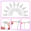 20PCS Stainless Steel Punch Needle Threaders,Long Sewing Threaders 6