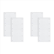 Pegboards, Pegboard Wall Organizer Panels, Peg Boards for Wall(4Pcs)