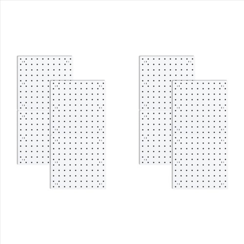 Pegboards, Pegboard Wall Organizer Panels, Peg Boards for Wall(4Pcs) 1