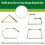 Adjustable Raised Bed Corners - Set of 4 DIY Garden Bend 3