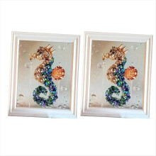 Ocean Glass Art Set, Suitable for Adult DIY Assembly,