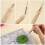 Needle Felting Kit Wool Felt Poked Needles for Diy 6