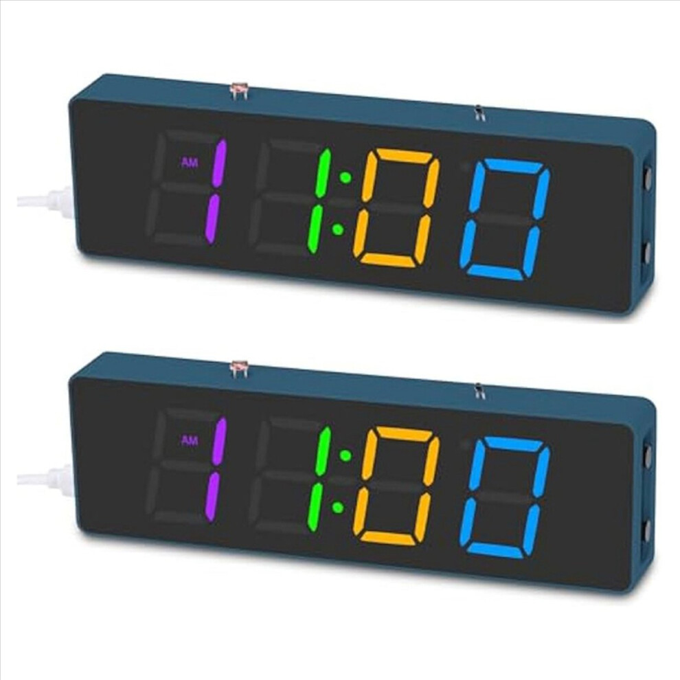 Soldering Practice Kit, 4-Digit Digital Alarm Clock Kit With Rgb Mode Jojomino