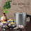 1.2L Candle Melting Pot Making for Home DIY Store 3