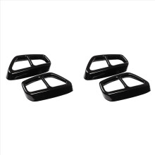 Stainless Steel Car Rear Dual Exhaust Muffler Pipe Cover Trim Panel