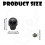Skull Stud DIY Rivet Conchos for Crafts Making Ancient Silver 3