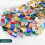 Triangular Mosaic Tiles, MulticolorDIYglass Making Sets 3