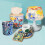 Triangular Mosaic Tiles, MulticolorDIYglass Making Sets 4