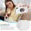 Sublimation Blank Aluminum Stickers Set, Discs (50Pcs) 5