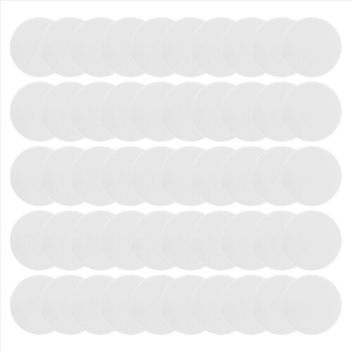 Sublimation Blank Aluminum Stickers Set, Discs (50Pcs) 1