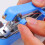 Home Handheld Sewing Machine Protable Travel Clothes Fabrics 7
