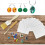 100 Sheets Microwave Kiln Paper Shelf 4.7 Inch 6
