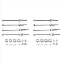 Metal Front and Rear Drive Shaft with 12Mm Hex for HBX