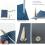 354 Pieces Punk Spikes and Studs Kit - 8 Sizes Cone 4