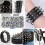 354 Pieces Punk Spikes and Studs Kit - 8 Sizes Cone 5