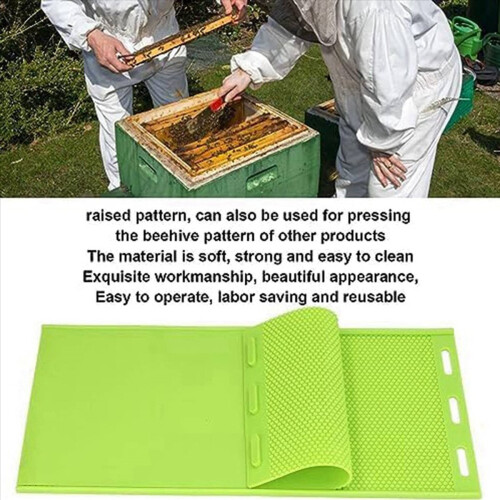 5.4mm Silicone Beeswax Sheet Mold, Foundation Stamper Mold 2