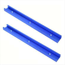 2PC 30 Type T-track T-slot Woodworking Chute Rail Carpentry Tool-50cm