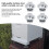 4Pc Ant Proof Hive Feet Stainless Steel Beehive Base Ant-Proof Device 3