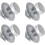 4Pc Ant Proof Hive Feet Stainless Steel Beehive Base Ant-Proof Device 6