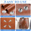 250Pcs 16mm Round Dome Studs 6