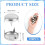250Pcs 16mm Round Dome Studs 4