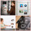 Printable Magnetic Sheets, 8.5x 11inch, 10Pack Glossy Magnet Printer 6