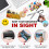 Printable Magnetic Sheets, 8.5x 11inch, 10Pack Glossy Magnet Printer 5