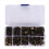 90 Sets Chicago Screws Assorted Kit, 6 Sizes for DIY Leather Craft B 5