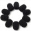 100Pcs Microphone Headset Grill Windshield Sponge Foam Mic Cover 6