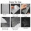 17 Sheet Iron-on Rhinestone Sheets for DIY 7