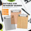 20PCS Clipboard Clips 12cm Fittable for Office, Craft Project Use 7
