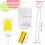 50Pcs Acrylic Cakesicle Sticks and Wrappers Set 4