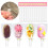50Pcs Acrylic Cakesicle Sticks and Wrappers Set 6
