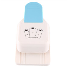 Tag Shaped Paper Punch 3 in 1 Craft Gift 1.5/2/2.5