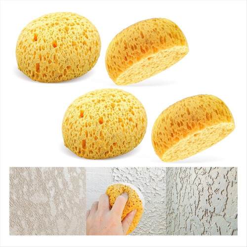 4Pcs Wall Texture Sponges for DIY Ceiling and Repair 2