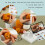 Needle Felting Kit, 2 PCS Dolls Beginner Kit 4