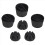 6 Pcs Split Cup for Paint Pouring 3 Flower Pour Mixing 4