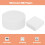Microwave Kiln for Glass Fusing with 50 Sheets Papers 5